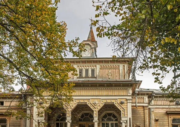 Former Townhouse Sortavala Serdobol Republic Karelia Russia — Stock Photo, Image