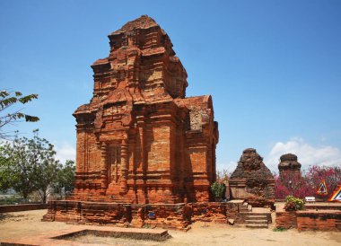 Phan Thiet 'deki Poshanu Cham Kulesi. Vietnam