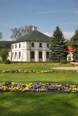 Kozlowka 'daki Zamoyski Sarayı. Lubartow İlçesi. Lublin Voyvodalığı. Polonya