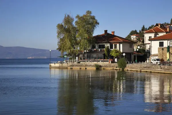 Lac Ohrid Ohrid Macédoine — Photo