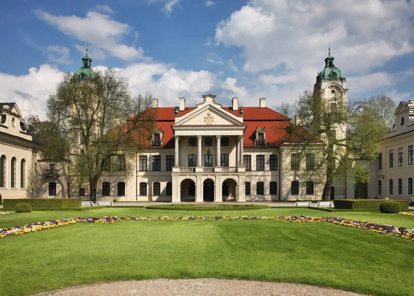 Zamoyskiho Palác Kozlowce Okres Lubartow Lublin Voivodeship Polsko — Stock fotografie