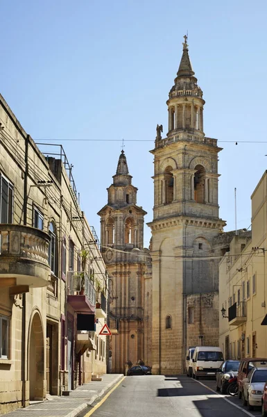 Kościół Wniebowzięcia Nmp Gudja Malta — Zdjęcie stockowe