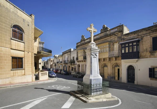 Krzyż Placu Gudja Malta — Zdjęcie stockowe