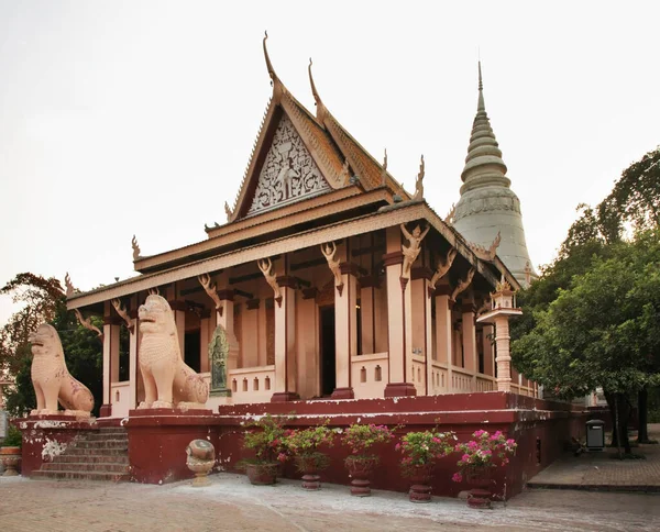 Wat Phnom Phnom Penh Cambodia — Stock Photo, Image