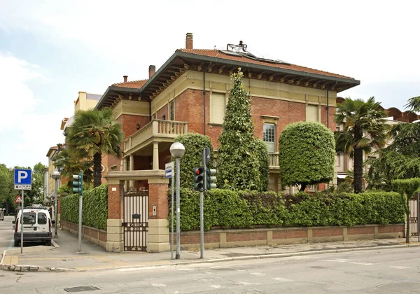 Rimini 'nin manzarası. Emilia-Romagna bölgesi. İtalya