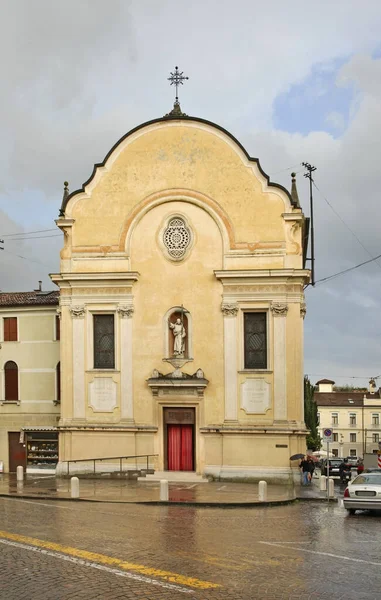 Chiesa San Leonardo Εκκλησία Του Αγίου Λεονάρδου Στο Treviso Περιφέρεια — Φωτογραφία Αρχείου