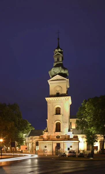 Belfort Van Kathedraal Zamosc Polen — Stockfoto