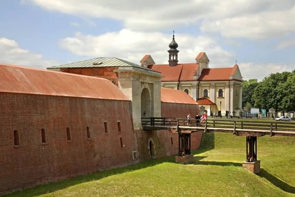 New Lublin Gate Brama Lubelska Fortress Zamosc Poland — Stock Photo, Image