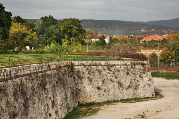 Ściana Twierdzy Nis Serbia — Zdjęcie stockowe