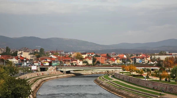 Embankment Rivière Nisava Nishava Nis Serbie — Photo