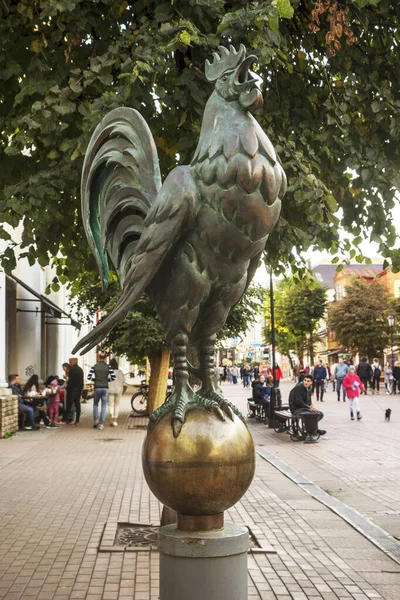 Brons Tupp Tryokhsvyatskaya Gatan Tver Ryssland — Stockfoto