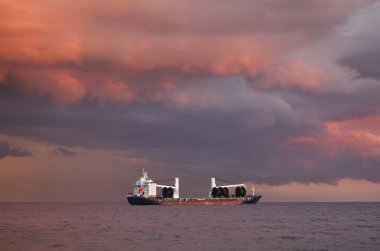 Limasol yakınlarındaki manzara. Kıbrıs