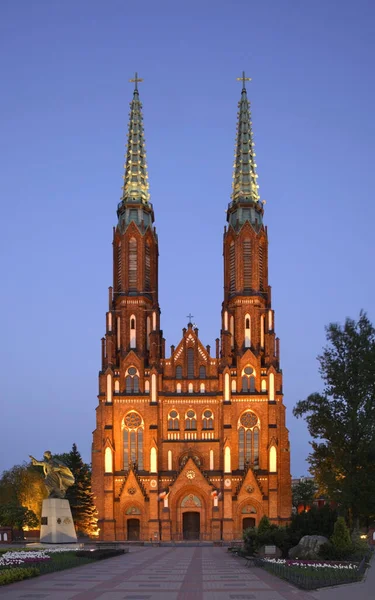 Cathedral Michael Archangel Florian Marty Warsaw Poland — Stock Photo, Image