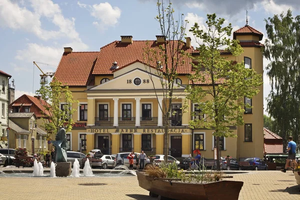 Hotel Mazur Mikołajkach Polska — Zdjęcie stockowe