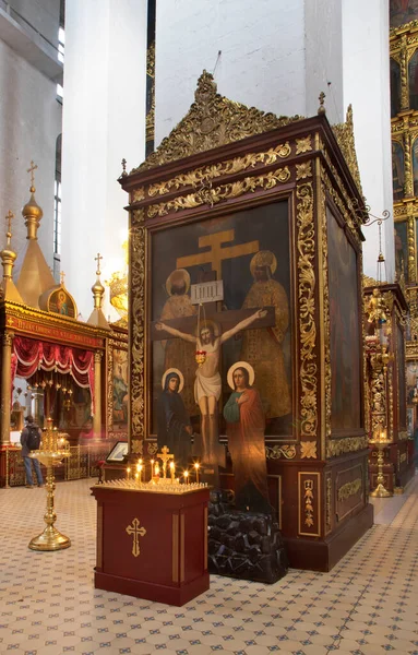 Cattedrale Della Trinità Crom Cremlino Pskov Russia — Foto Stock