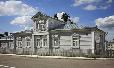 Kolomna Kremlin 'deki Kazakov caddesinde Lvov Evi. Rusya