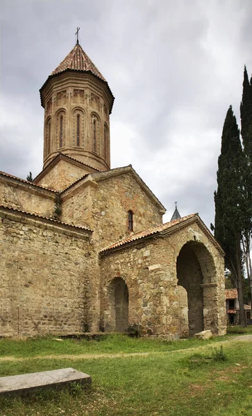 Iglesia Khvtaeba Monasterio Ikalto Iqalto Kakheti Georgia — Foto de Stock