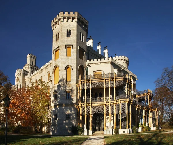 Kasteel Hluboka Hluboka Nad Vltavou Tsjechische Republiek — Stockfoto