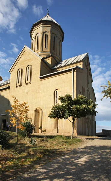 トビリシのナルカラ要塞にある聖ニコラス教会 ジョージア — ストック写真