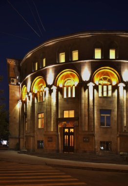 Sayat-Nova Müzik Okulu Erivan 'da. Ermenistan