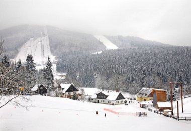 Harrachov 'daki Mountain Certak. Çek Cumhuriyeti