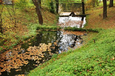 Marfino Malikânesi Parkı. Moskova Oblastı. Rusya