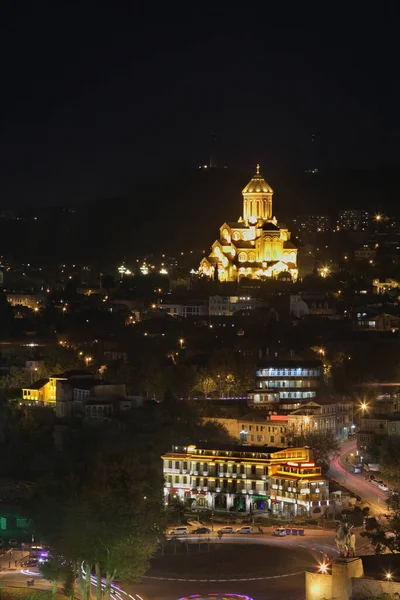 Vue Panoramique Tbilissi Géorgie — Photo