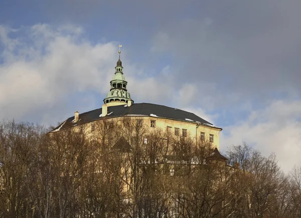 Kasteel Frydlant Tegen Cechach Tsjechische Republiek — Stockfoto