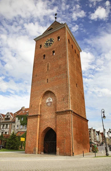 Marktpoort Elblag Warmian Masurian Woiwodschap Polen — Stockfoto