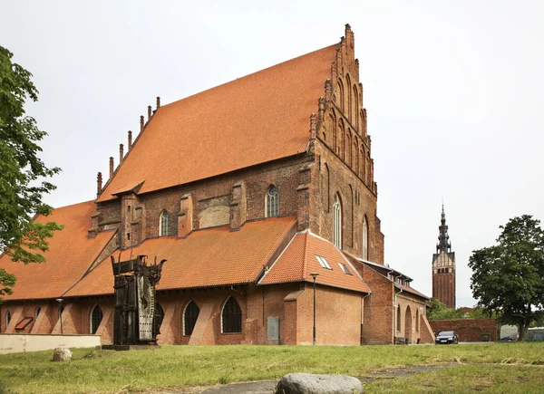 Bývalý Dominikánský Klášter Elblagu Warmian Masurian Vojvodství Polsko — Stock fotografie