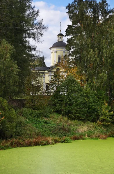 Kostel Narození Panny Marie Panství Marfino Moskevská Oblast Rusko — Stock fotografie