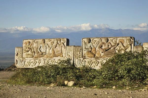 Stele Sighnaghi Kakheti Georgia — Stock Photo, Image