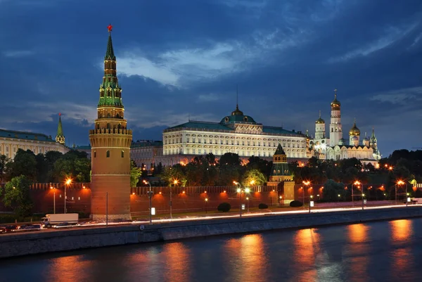 Vista Kremlin Moscou Rússia — Fotografia de Stock