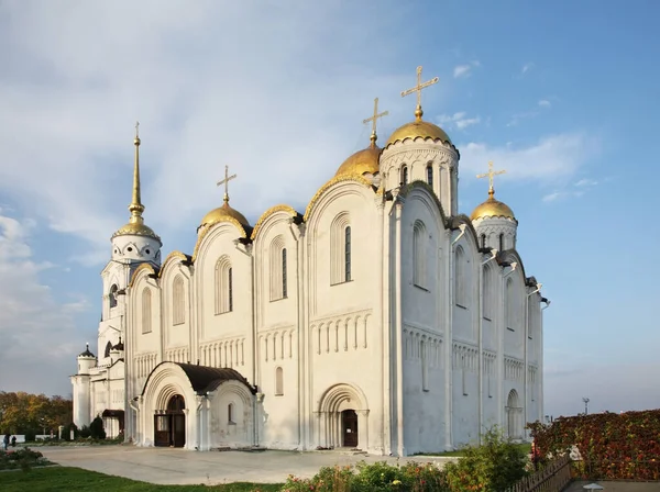 Katedra Wniebowzięcia Pańskiego Władimirze Rosja — Zdjęcie stockowe