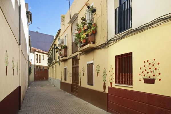 Straat Malaga Spanje — Stockfoto