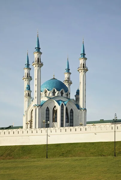 Mezquita Qolsarif Kol Sharif Kremlin Kazán Tartaristán Rusia — Foto de Stock