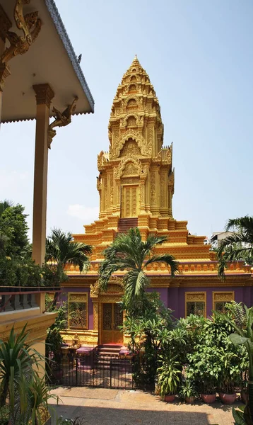 Wat Ounalom Unnalom Templo Phnom Penh Camboya — Foto de Stock