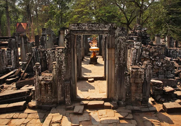 Prasat Bayon Tempel Angkor Thom Siem Reap Kambodscha — Stockfoto