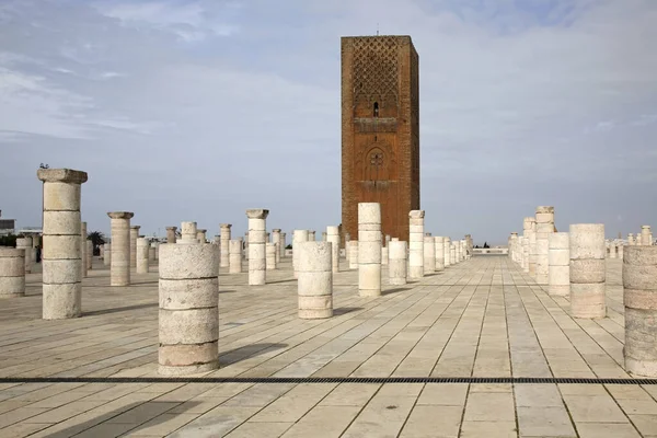 Torre Hassan Rabat Marrocos — Fotografia de Stock
