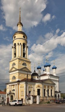 Borovsk 'taki Kutsal Bakire Meryem Katedrali. Kaluga Oblastı. Rusya
