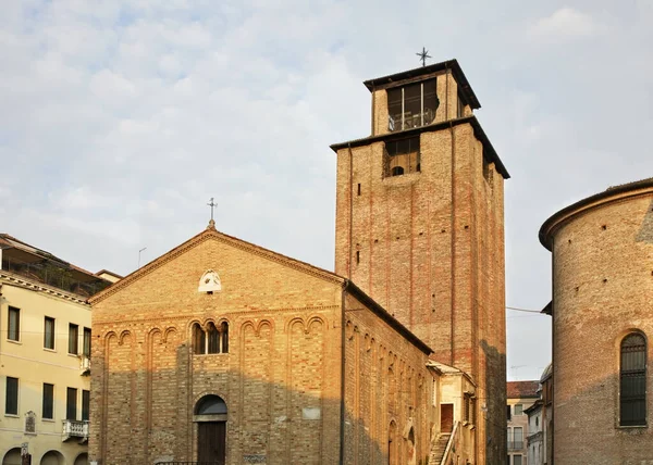 Biserica Sfântului Petru Din Treviso Regiunea Veneto Italia — Fotografie, imagine de stoc