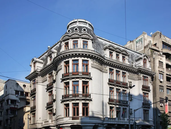 Antiguo Edificio Bucarest Rumanía — Foto de Stock