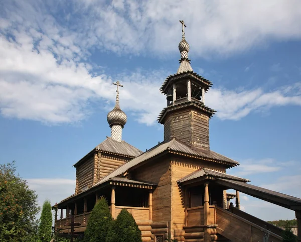 Iglesia Intercesión Santísima Virgen María Alto Borovsk Óblast Kaluga Rusia — Foto de Stock