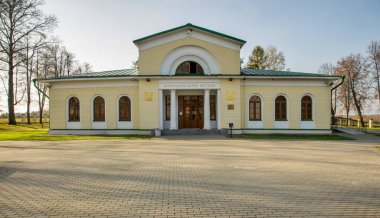 Borodino köyündeki müze. Rusya
