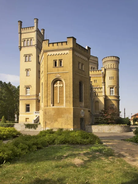 位于Jablonowo Pomorskie附近的Narzymski家城堡 — 图库照片