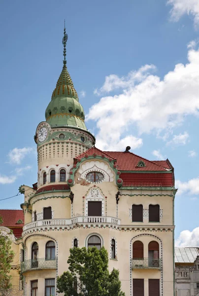Oradea Daki Kara Kartal Sarayı Romanya — Stok fotoğraf