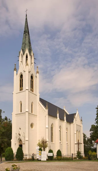 Церковь Войцеха Яблоново Поморское Польша — стоковое фото