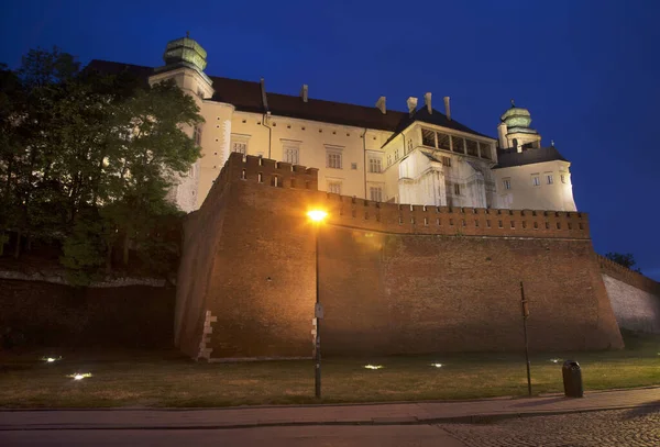 Wawel Κάστρο Στην Κρακοβία Πολωνία — Φωτογραφία Αρχείου