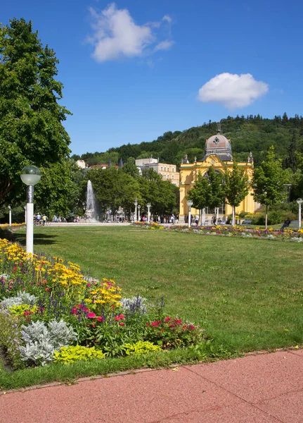 Park Marianske Lazne Tschechien — Stockfoto