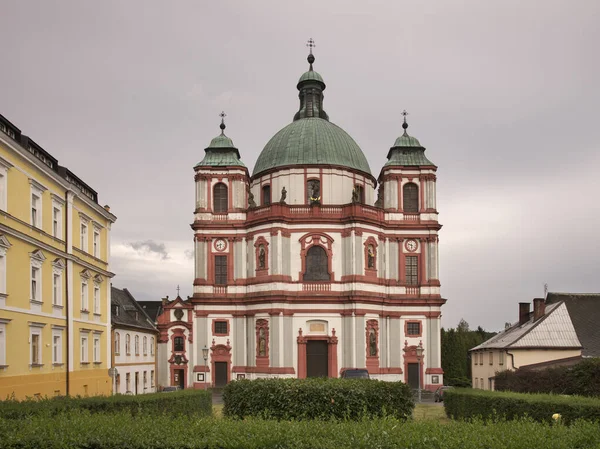 Basiliek Van Sint Laurentius Jablonne Podthe Tsjechische Republiek — Stockfoto